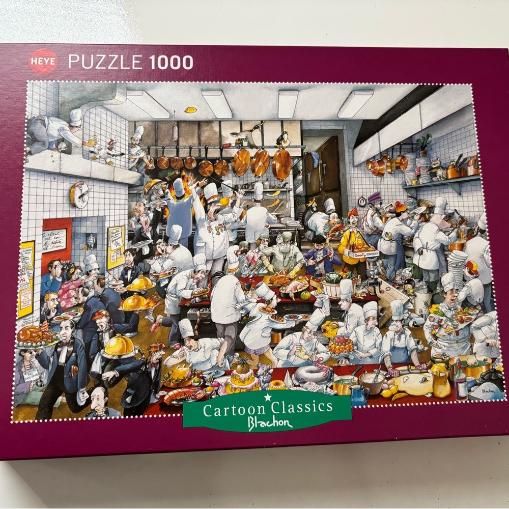 Cartoon Classics 1000-Piece Puzzle - Multicolor